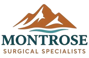 Montrose Surgical Specialists logo with mountains